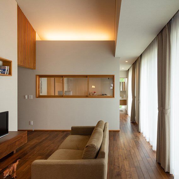 ゆるりとした仕切り ブログ ディクタ建築事務所 設計事務所と創る注文住宅