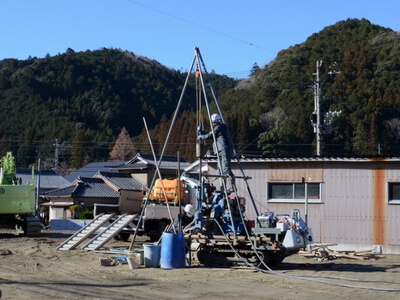 地盤調査（ボーリング調査）