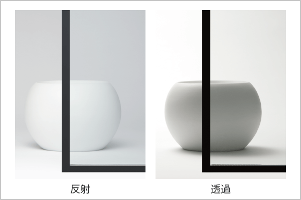 遮断熱 窓ガラス 高性能Low-Eペアガラス(Low-E3mm+空気層12mm+透明ガラス3mm) 300×900mm 四角形 糸面