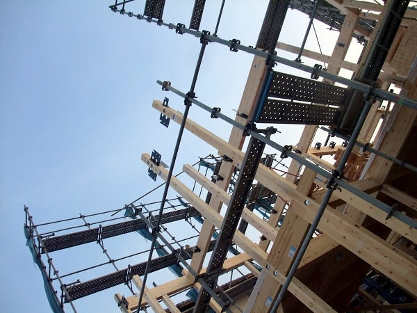 SE構法（木造3階建て）ミネ美容室＠新城市 