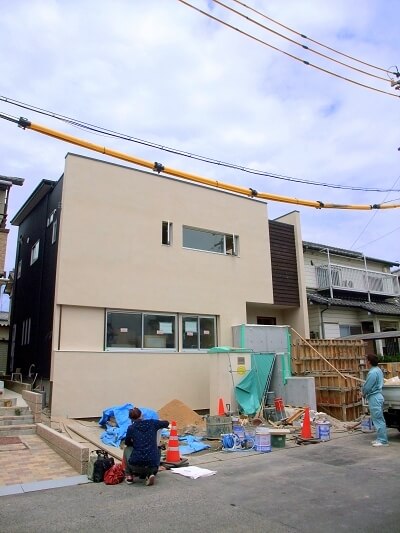 いろはの家@名古屋 工事終盤