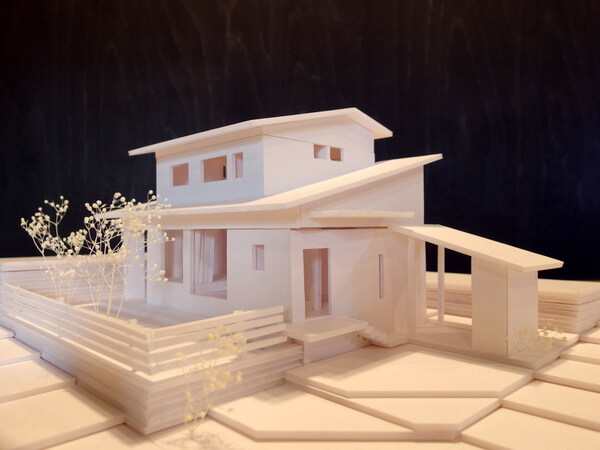 浜松市・三方原の家  模型