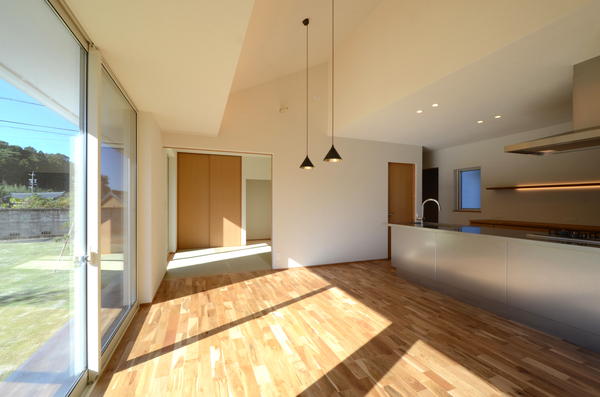 石巻平野町の家（豊橋）竣工写真 LDK+和室